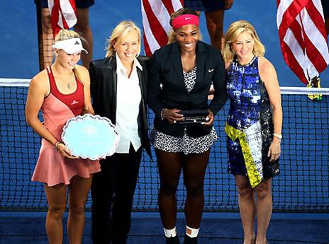 עם אוורט ונברטילובה. ח"י תארים לכל אחת (gettyimages)