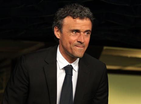 איבוד נקודות ראשון. לואיס אנריקה (gettyimages)