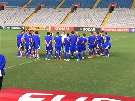 "קפריסין היא עדיין אנדרדוג מול ישראל". גוטמן והשחקנים