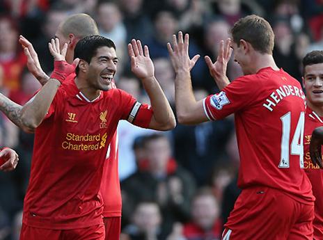 עונת שיא בליברפול. סוארס (gettyimages)