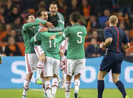 מקסיקו חגגה על חשובנה של הולנד