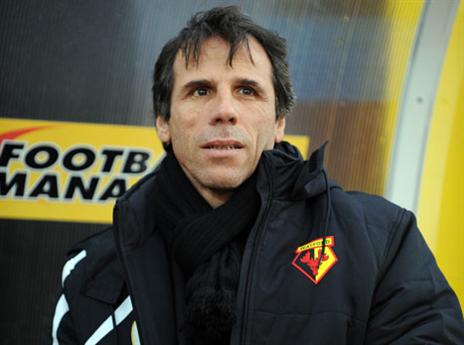 זולה בתפקיד האחרון כמנג'ר ווטפורד (gettyimages)