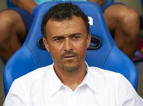 לא משחק באש. לואיס אנריקה (GETTYIMAGES)