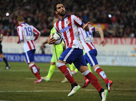 גארסיה עוד העלה את אתלטיקו ליתרון (GETTYIMAGES)