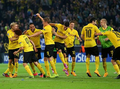 באלופות, הם חוגגים על חשבון ארסנל