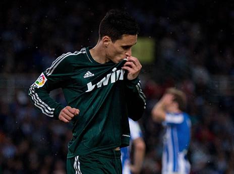 בדרך ליריבה העירונית? קאייחון במדי ריאל (gettyimages)