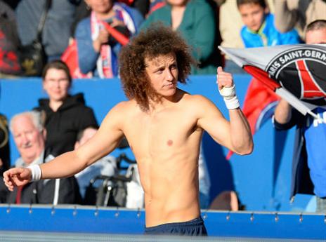 דויד לואיז. סוף סוף יש לו סיבה לחייך (gettyimages)