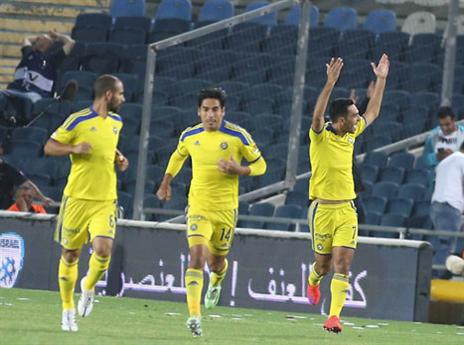 הוא היה צריך שתי דקות כדי להתחיל לחגוג (צילום: אלן שיבר)