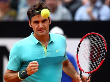 פדרר. ברומא הוא עוד לא זכה (Getty)