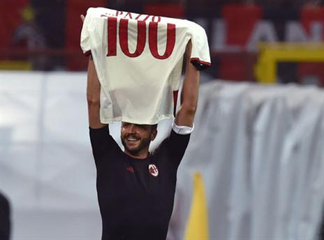 פאציני חגג 100 כיבושים בליגה (gettyimages)