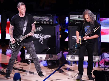 מטאליקה הכניסה לאווירה (getty)