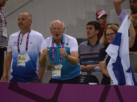 המשלחת בטירוף אחרי חצי הגמר (הוועד האולימפי)