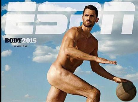 מככב גם בעירום. קווין לאב (ESPN)