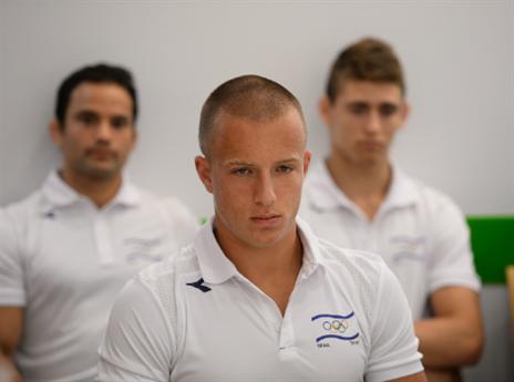 אטיאס. הישג גדול בהדיפת כדור ברזל (צילום: הוועד האולימפי בישראל)