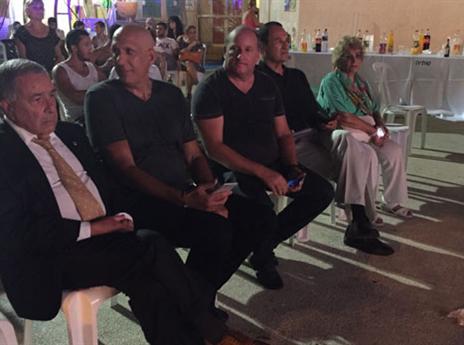 נציגי מכבי ת"א באירוע