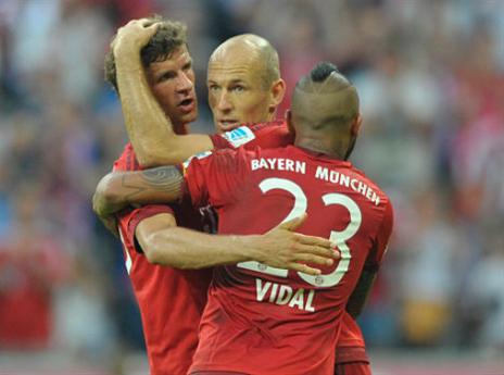 רובן, וידאל ומולר. עדיין מושלמים (getty)