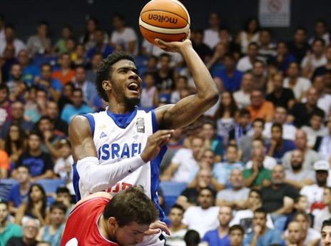 ידהים את אירופה? דוסון (צילום: עודד קרני, איגוד הכדורסל)