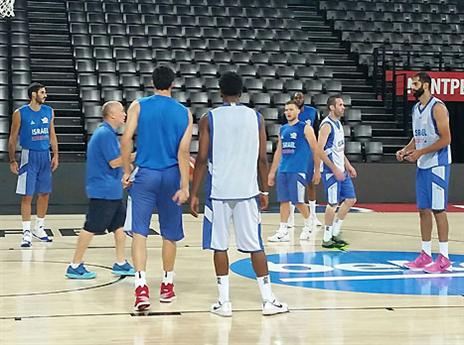 בנבחרת התרשמו מהאולם