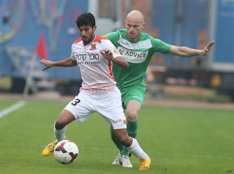 מיכאלוביץ' במדי כפ"ס. רכש משמעותי לקורצקי (צילום: אלן שיבר)