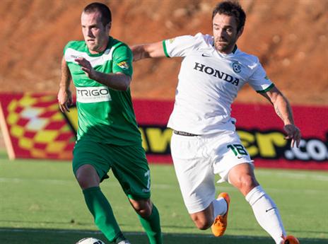 דרינצ'יץ' קורא לאוהדים לתמוך (צילום: עודד קרני)