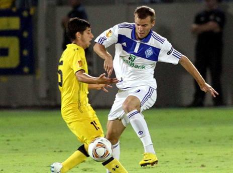 ירמולנקו מול דור מיכה ב-2011 בבלומפילד (אלן שיבר)