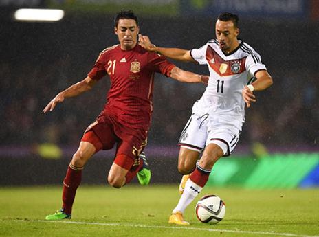 במדי נבחרת ספרד. הלהיט של הליגה (getty)