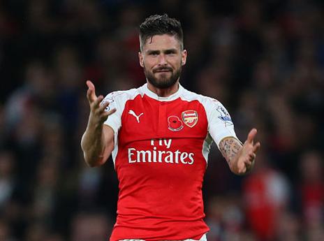 ז'ירו כמעט העלה את ארסנל לפסגה (gettyimages)