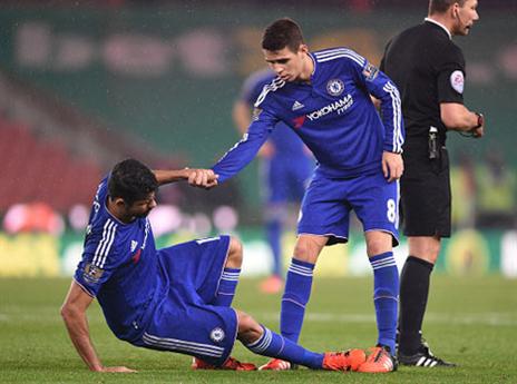 קוסטה ואוסקר בימים קצת יותר רגועים (GETTY)