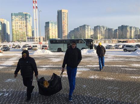 מכבי ברוסיה. "לא נסיעה כיפית" (האתר הרשמי של מכבי ת"א)