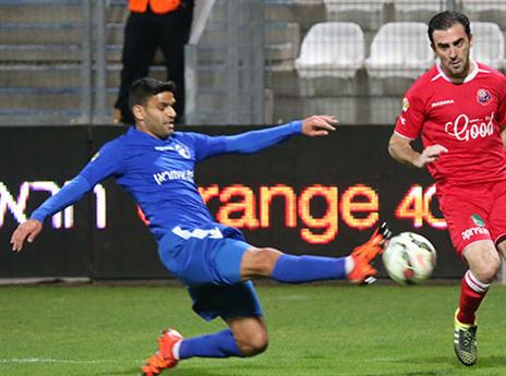 תומך בשוער שלו. עוז ראלי (צילום: סוכנות ג'יני)