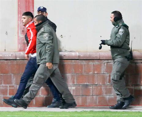 האוהד מובל למעצר. הסתיים ללא נפגעים