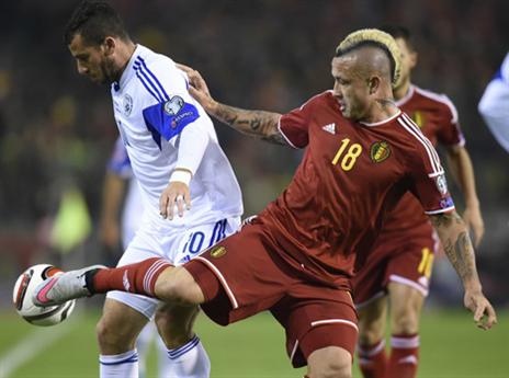 משחק ראשון לישראל מאז בלגיה (gettyimages)