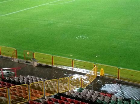 הדשא באשדוד. לא במצב אידיאלי