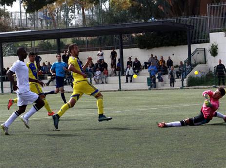 פרץ כבש, הפער צומצם (צילום: מכבי ת"א)