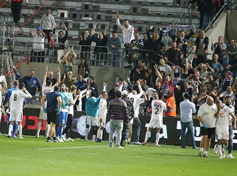 עכו מאושרת. ניצחון חוץ יוקרתי (צילום: אלן שיבר)