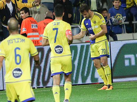 צמד ראשון בליגה לסה (צילום: דני מרון)