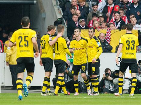 פוליסיץ' מדורטמונד עשה היסטוריה (GETTYIMAGES)