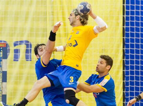 לא מדויק. נאמן (צילום: יועד כהן, איגוד הכדוריד)