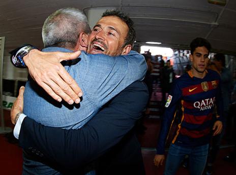 2 אליפויות מ-2 אפשריות. לואיס אנריקה (GETTYIMAGES)