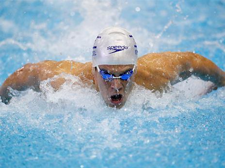 שייך למים. נבו עדיין בבריכה, והפנים לריו (gettyimages)