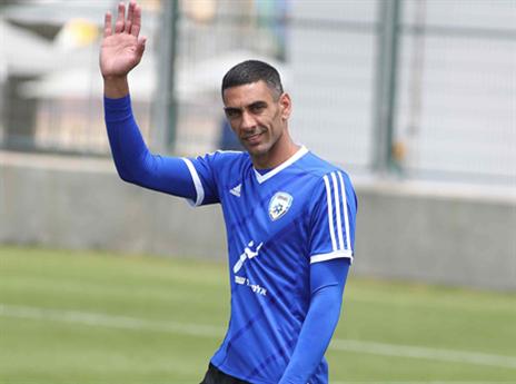 שוער נבחרת בגיל 36. דודו גורש (צילום: אלן שיבר)