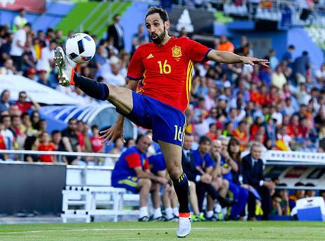 אחד השחקנים החשובים של אתלטיקו. חואנפראן (Getty)