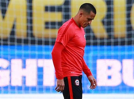 אלכסיס נוטש את האימון (Getty)