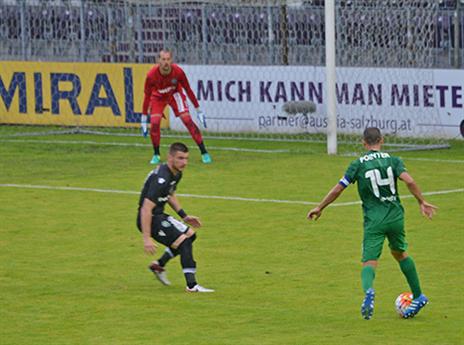 החמיץ מהנקודה הלבנה. ורמוט (צילום: מכבי חיפה)