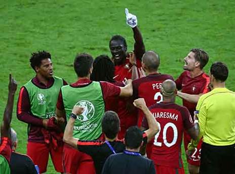 פורטוגל חוגגת זכייה מדהימה (getty)