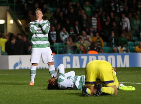 סלטיק שבורה. הפסד מביך במיוחד (getty)