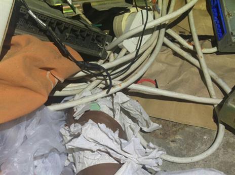 אמצעים פירוטכניים רבים נתפסו (צילום: משטרת ישראל)