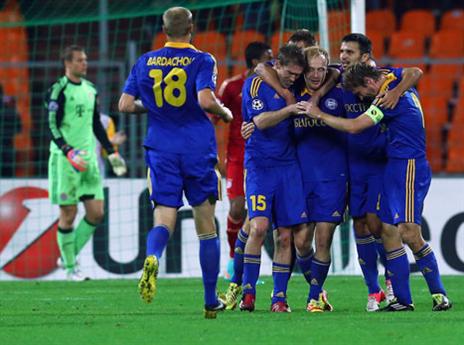 פחות טובה מהיוונים? כשבאטה חגגה על באיירן (GETTYIMAGES)