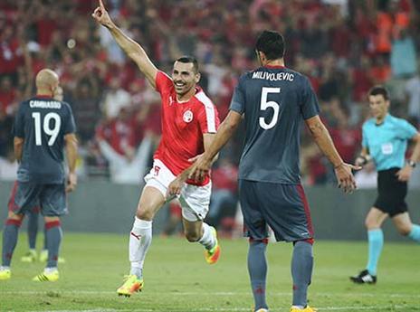 שיר צדק חוגג. גיבור הערב (צילום: אלן שיבר)