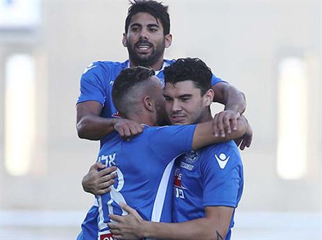 מיחאי לא מוותר על המשחק, למרות הרגישות (צילום: אלן שיבר)